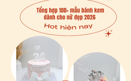 Tổng hợp 100+ mẫu bánh kem dành cho nữ đẹp 2026 tại Bánh Kem Thỏ Tây