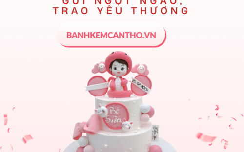 BÁNH KEM TẠO HÌNH LÀM THEO YÊU CẦU TẠI BÁNH KEM THỎ TÂY CẦN THƠ