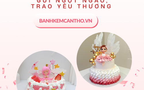 BÁNH KEM CÔNG CHÚA DÀNH CHO BÉ GÁI LÊN 4 TUỔI TẠI BÁNH KEM THỎ TÂY