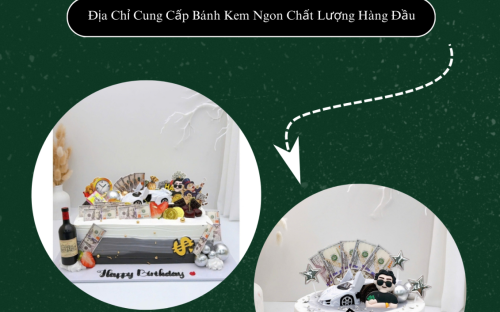 Mẫu bánh kem nam cao cấp tại Ô Môn Cần Thơ – Xu hướng bánh sinh nhật nam hot 2026