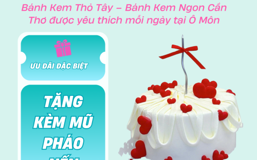 Bánh Kem Cần Thơ -Ngọt Ngào Từ Bánh Kem Thỏ Tây Ô Môn