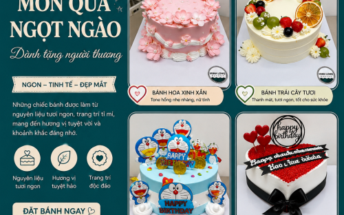 Bánh Kem Cần Thơ – Xu Hướng Lựa Chọn Bánh Sinh Nhật Đẹp Và Ý Nghĩa