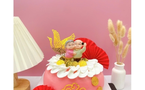 Bánh kem mừng thọ tặng ba mẹ hot 2026 tại Cần Thơ | Thỏ Tây Bakery