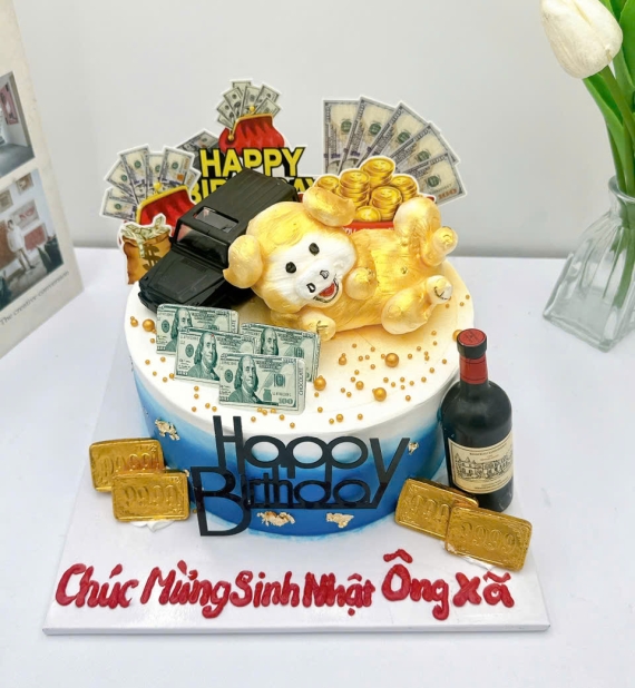 Bánh kem dành cho ông xã mẫu bánh đẹp hot 