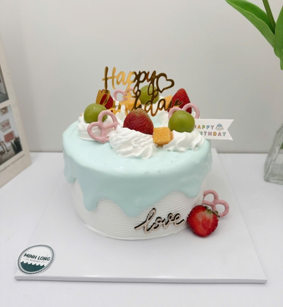 Bánh Kem trái cây dành tặng nam 14 tuổi 