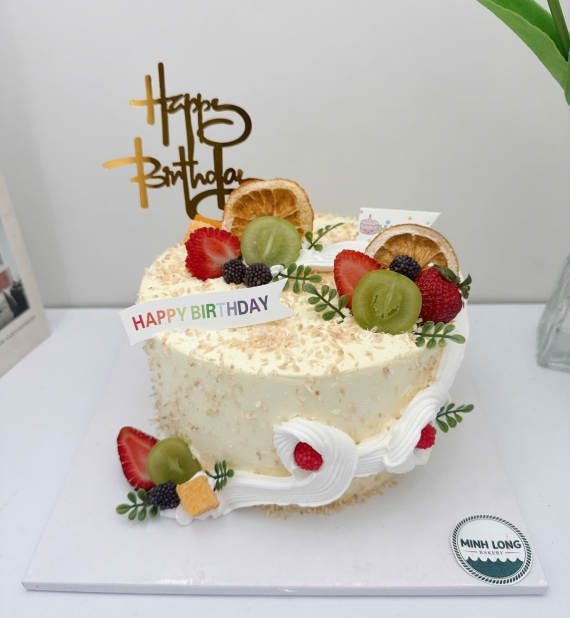 Bánh Kem trái cây dành tặng nam 15 tuổi 