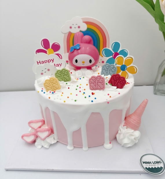 Bánh kem dành cho bé gái lên 4 tuổi hot 