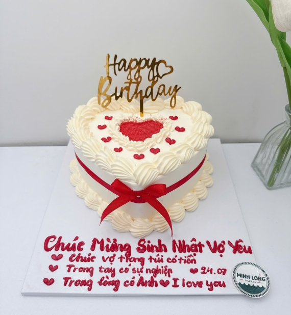 Bánh Kem tặng sinh nhật vợ yêu hot năm  nay 