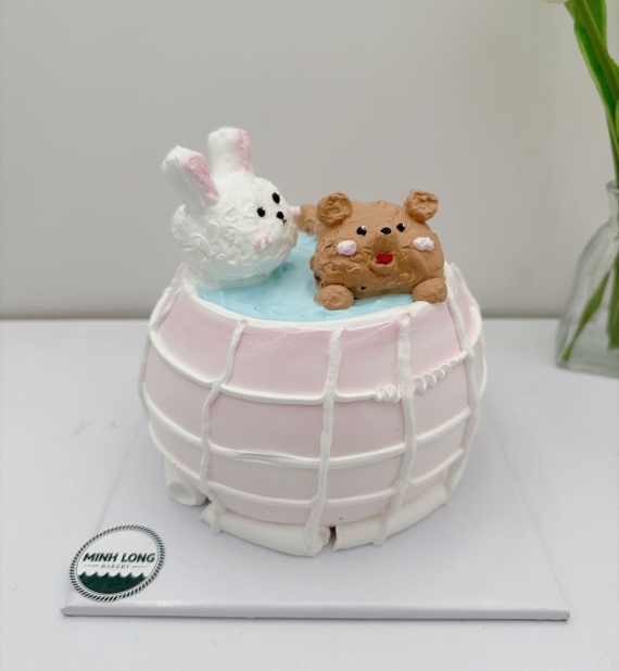 Bánh kem dành cho bé gái lên 11 tuổi làm theo yêu cầu 