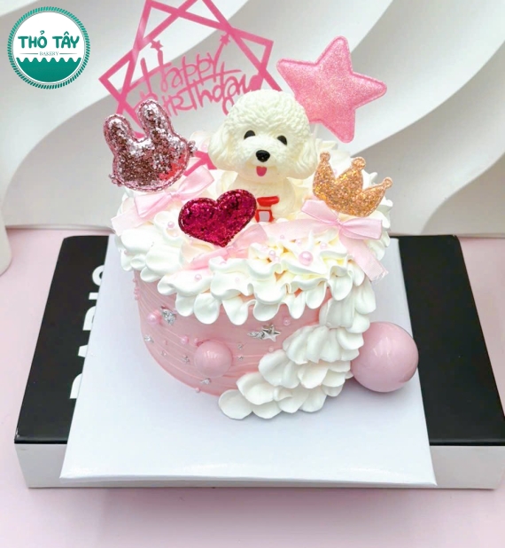 Bánh kem dành cho bé gái làm theo yêu cầu tại Cần Thơ