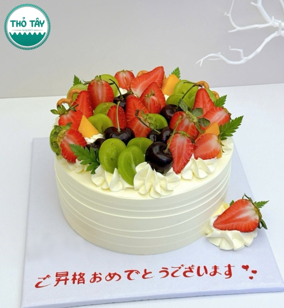 Bánh Kem trái cây vị phô mai ,bánh kem ngon cần thơ