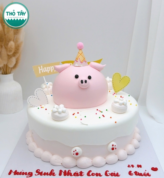 Bánh style hàn quốc lợn con xinh