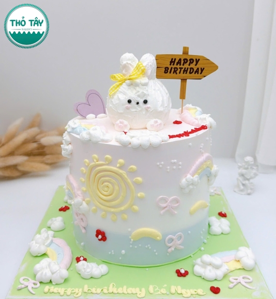 Bánh style hàn quốc tặng bé gái