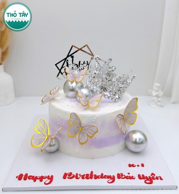 Bánh Kem dành tone nữ làm theo yêu cầu 