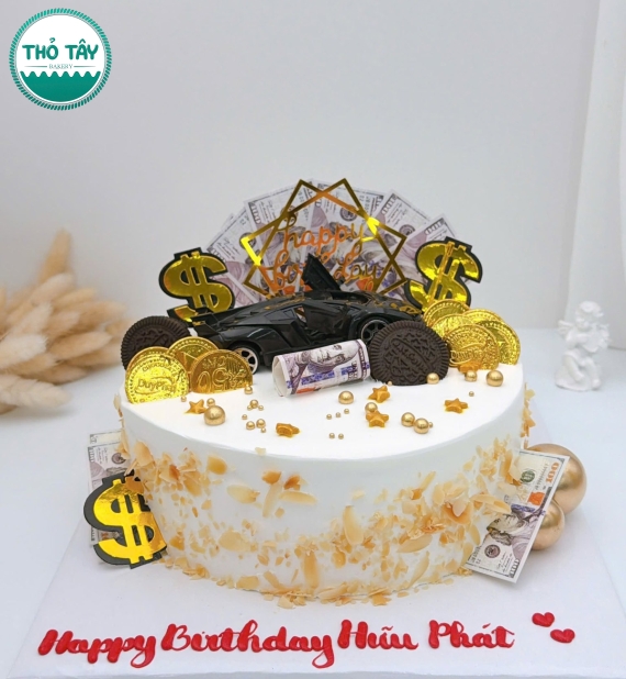 Bánh kem dành nam mẫu bánh hot 2026 tại Thỏ Tây