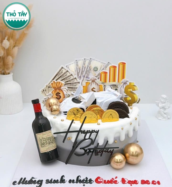 Bánh kem dành nam mẫu bánh hot 2026