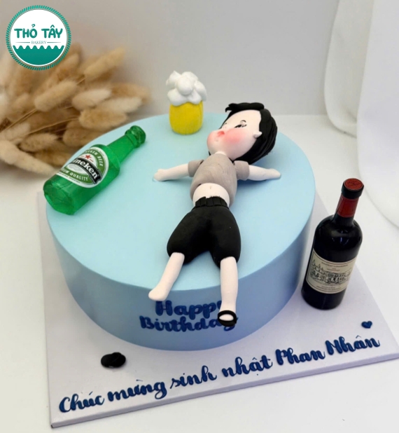 Bánh kem dành cho nam nhây bựa