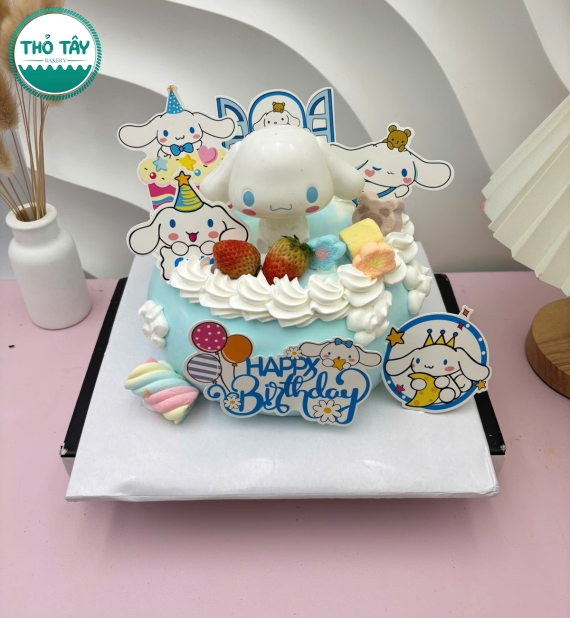 Bánh kem dành cho sinh nhật bé gái-tiệm bánh kem ngon thỏ tây cần thơ