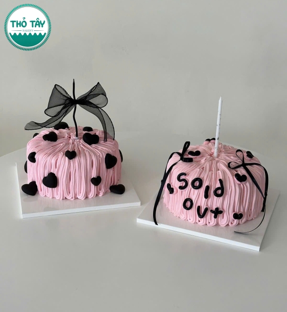 Bánh kem style Hàn Quốc huyền bícmẫu hot 2025 tại cần thơ  