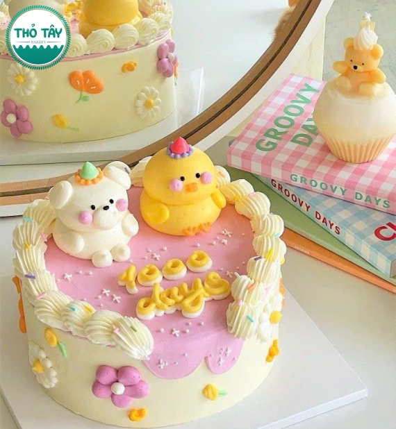 Bánh kem style Hàn Quốc tại cần thơ-làm bánh kem theo yêu cầu