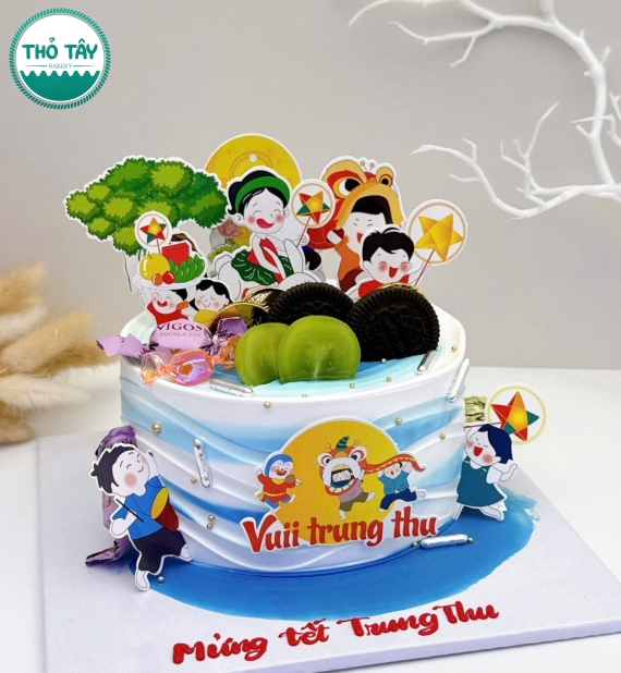 Bánh kem vui hội trung thu