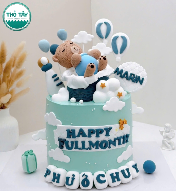 Bánh Kem thôi nôi dành cho bé trai mẫu đẹp 2025