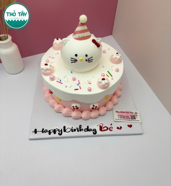 Bánh kem style Hàn dễ thương dành cho bé gái