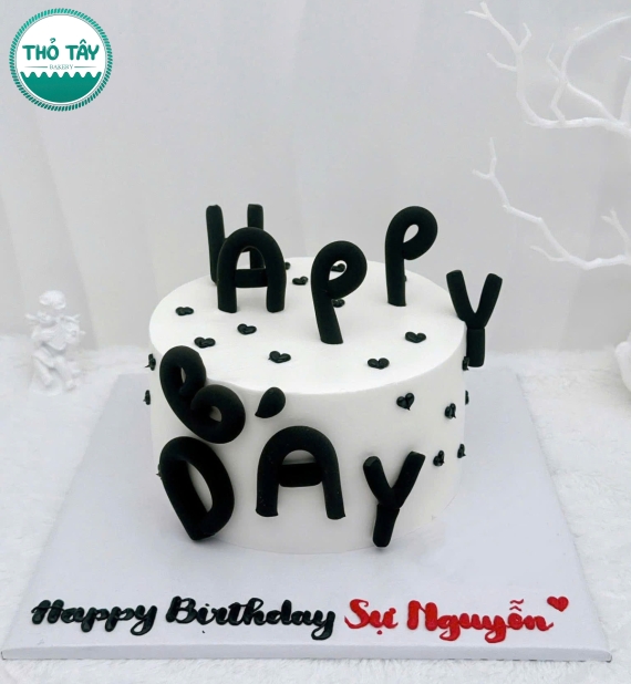 Bánh kem style Hàn đơn giản