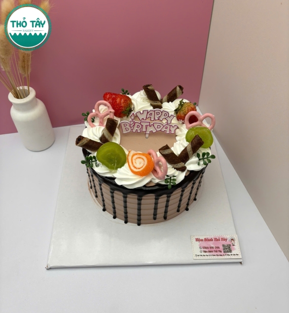 Bánh Kem trái cây -cửa hàng bánh kem ngon cần thơ