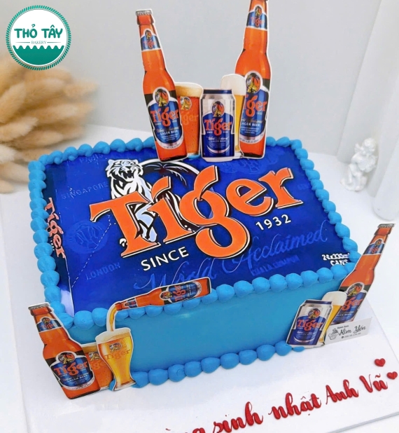 Bánh kem dành cho team mê tiger