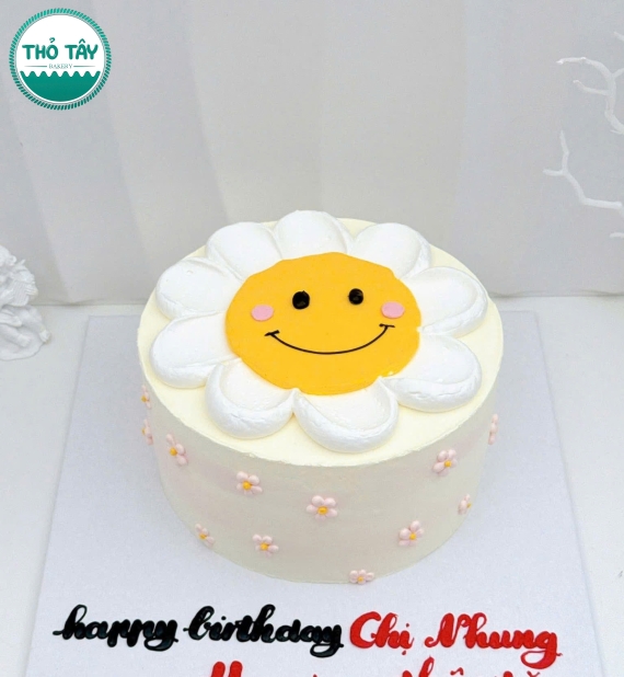 Bánh kem hàn quốc mẫu bánh mặt trời 