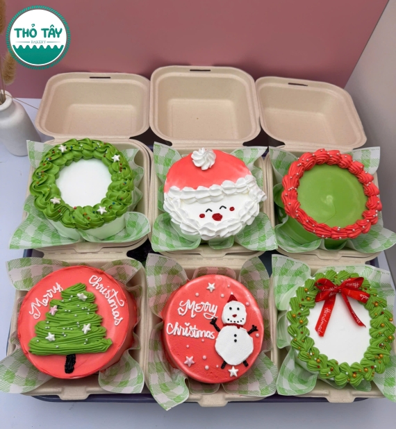 Bánh bento mừng giáng sinh