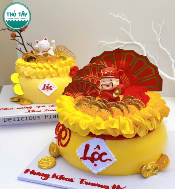 Bánh Kem chúc mừng chữ lộc 2026