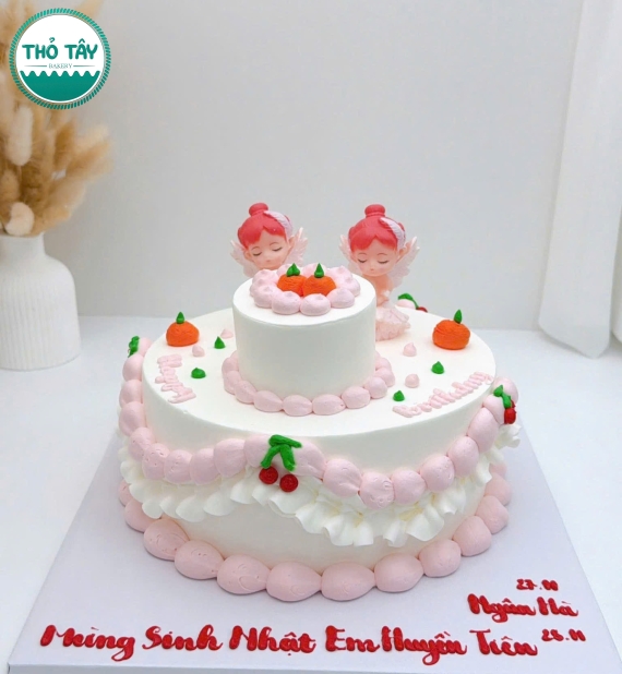 Bánh kem công chúa dành cho bé gái