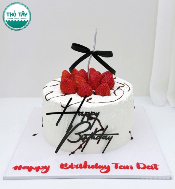 Bánh Kem trái cây tặng bạn nam