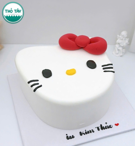 Bánh kem style Hàn Quốc tạo hình hello kitty