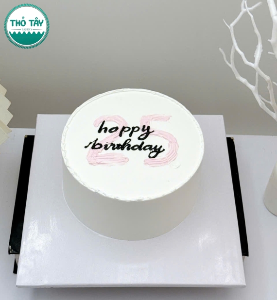 Bánh kem hàn quốc trang trí đơn giản