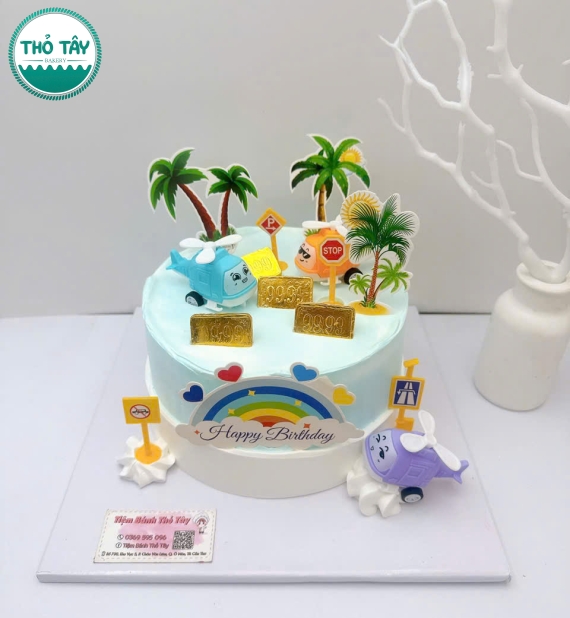 Bánh kem dành cho bé trai lên 5 tuổi hot tại cần thơ