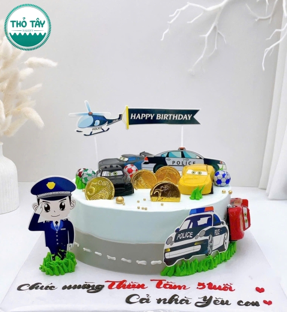 Bánh kem dành cho bé trai lên 5 tuổi hot tại Thới An