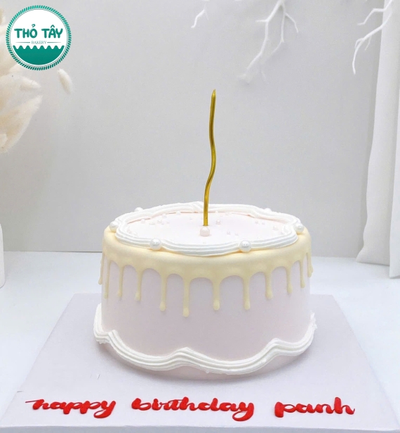 Bánh kem hàn quốc mẫu đẹp 2026 tone trắng