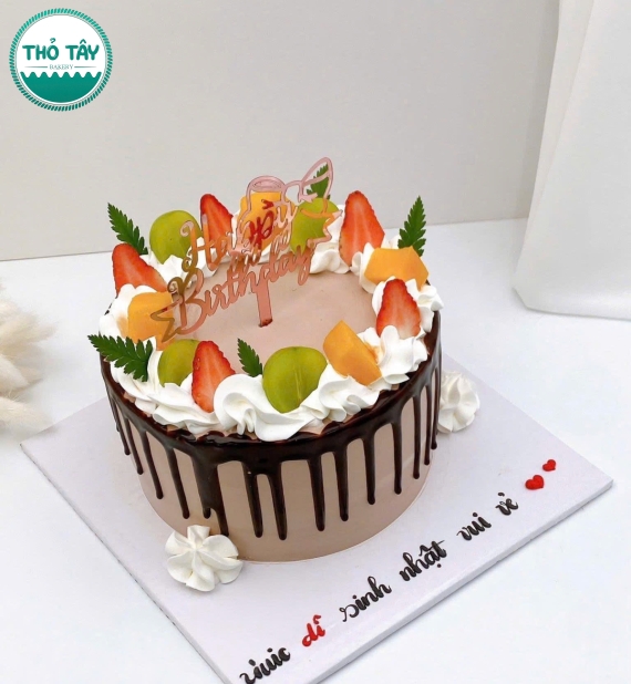 Bánh Kem trái cây socola tặng người yêu