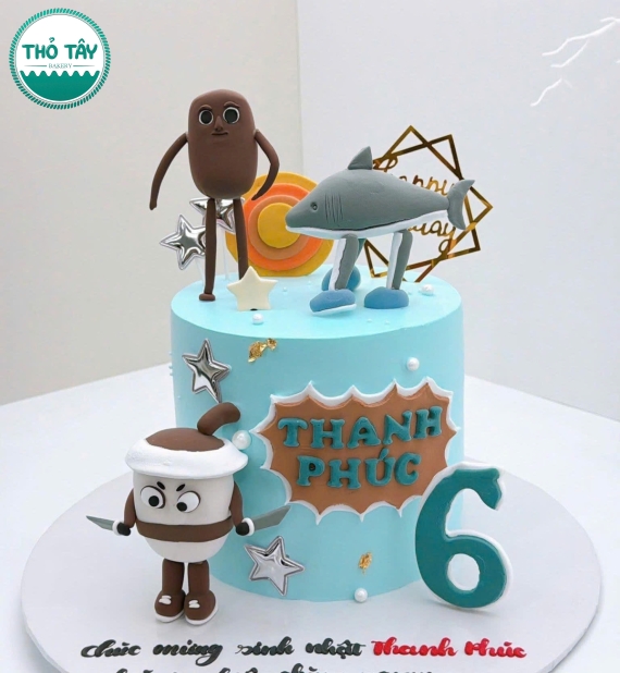 Bánh Kem tạo hình cho bé trai