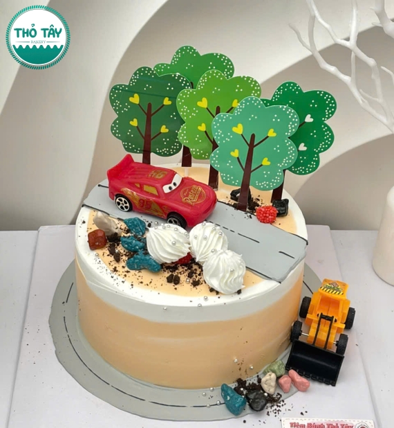 Bánh kem dành cho bé trai lên 8 tuổi 