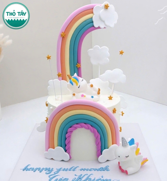 Bánh kem thôi nôi đẹp giao tại Thới An Cần Thơ