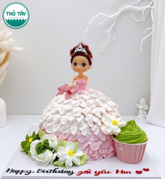 Bánh Kem dành cho bé gái hot 2026 mẫu bánh công chúa