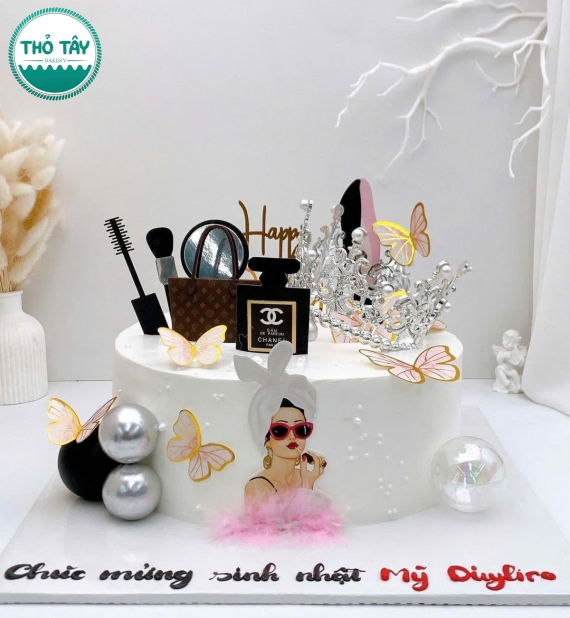 Bánh kem dành cho nữ mẫu bánh tặng chị gái