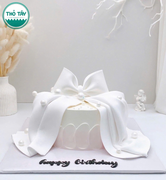 Mẫu bánh kem nơ dành cho nữ đẹp