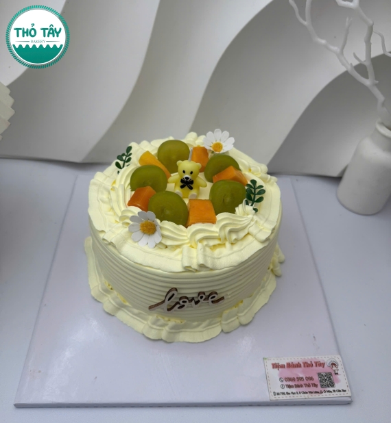 Mẫu bánh trái cây phô mai sữa tươi hot 2026