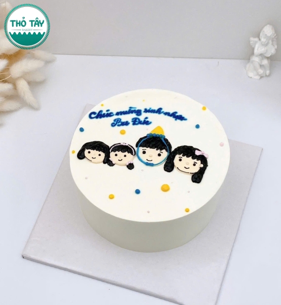 Bánh kem style Hàn Quốc dành cho tốt nghiệp