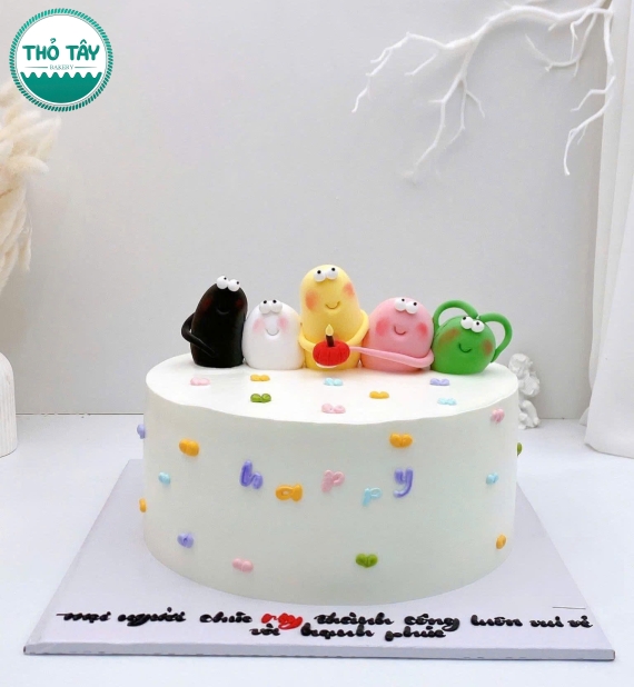 Bánh kem style Hàn Quốc nhây bựa dành cho bạn thân